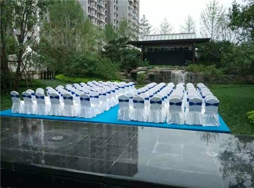 保利熙悦诚郡现场
